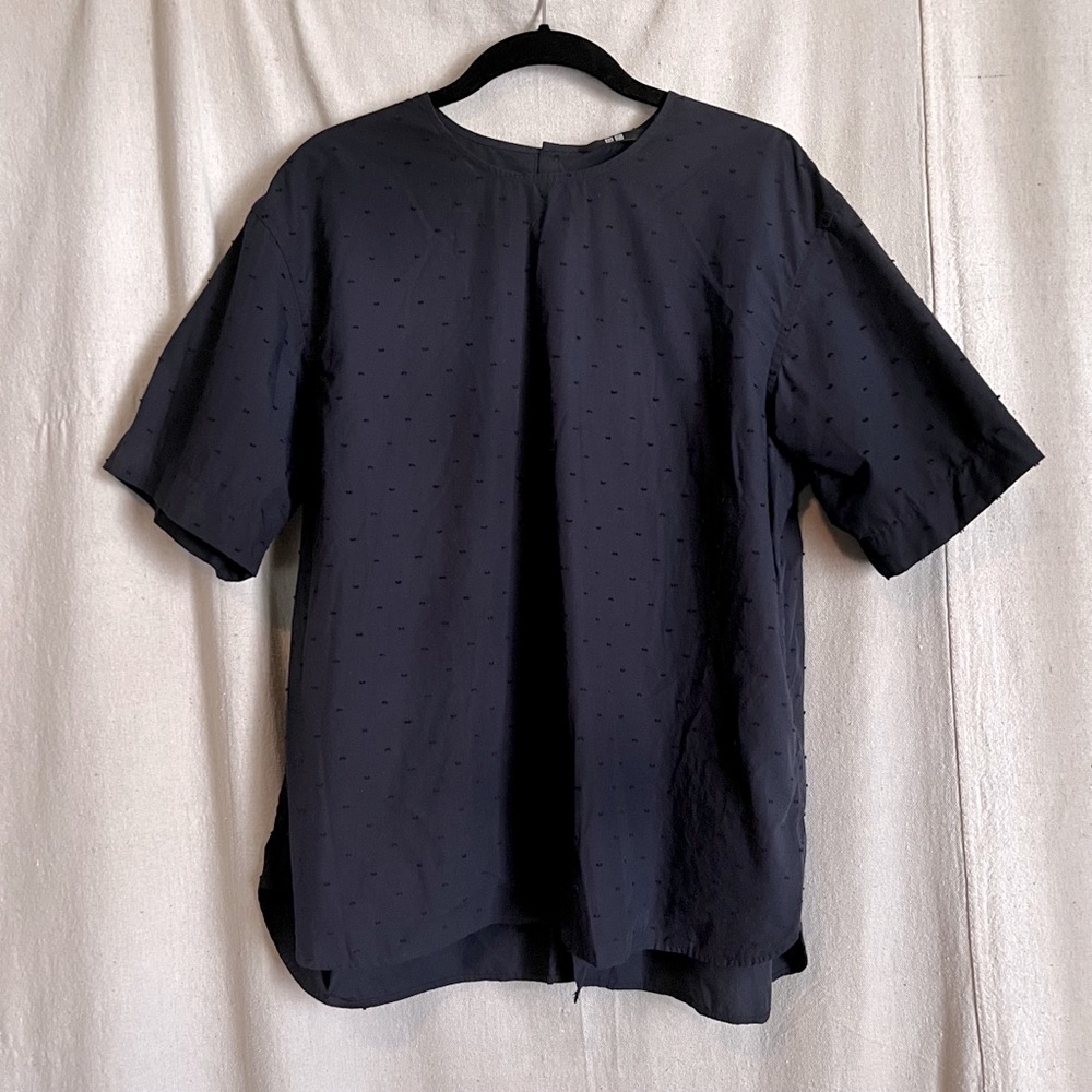 Dark Blue Blouse